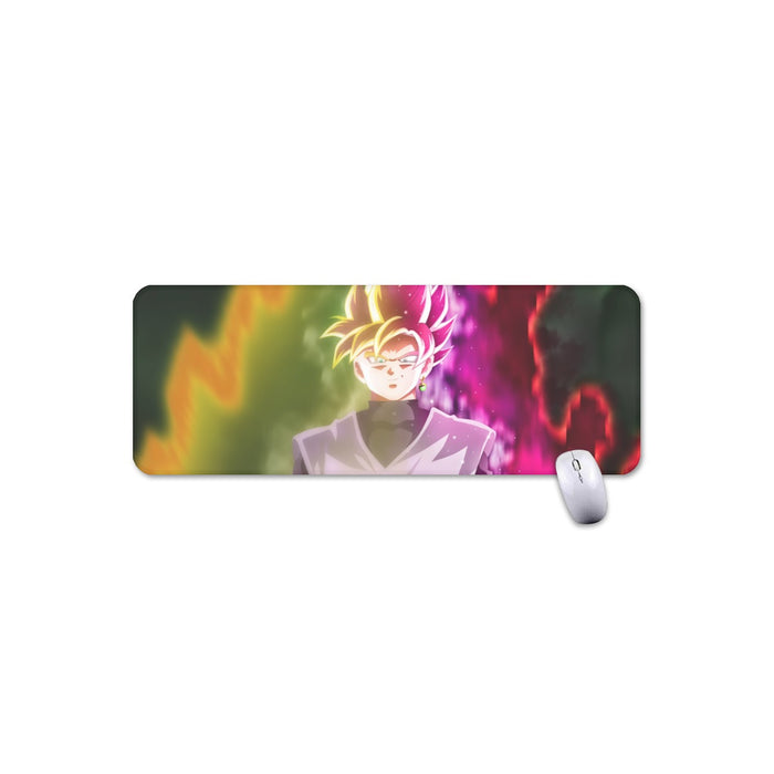 Dragon Ball Super Saiyan Black Goku Rose 2 Epic Style Mouse Pad