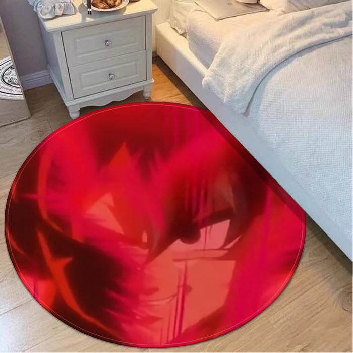 Dragon Ball Super Goku Red Kaioken Super Saiyan Epic Round Mat