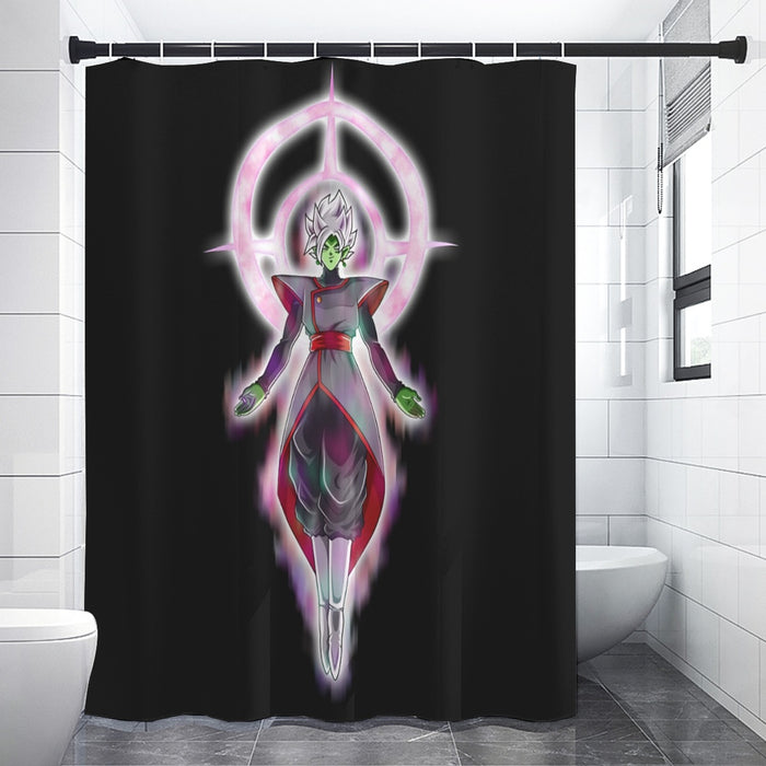 Dragon Ball Super Fused Zamasu Barrier of Light Dope Shower Curtain