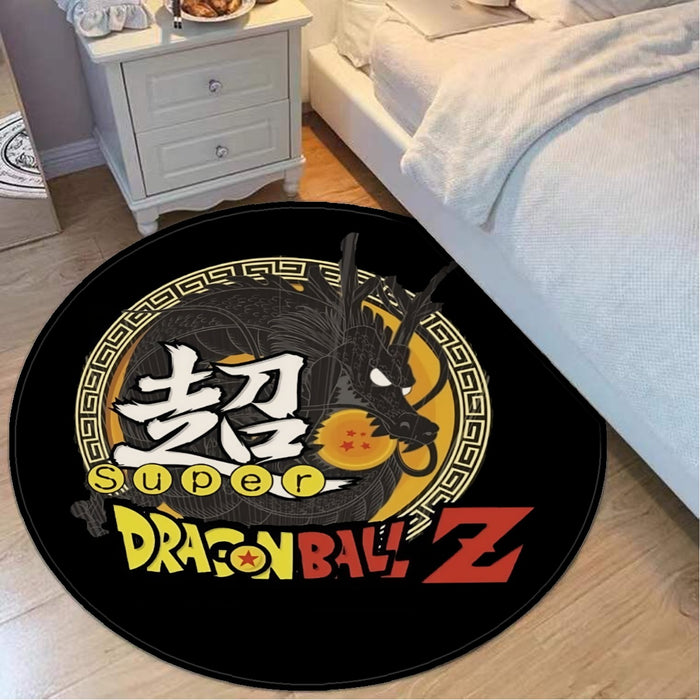 Dragon Ball Z Super Kanji Epic Dragon Spirit Shenron Round Mat