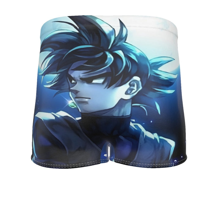 Dragon Ball Super Goku Black Cool Night Blue Sea Men's Boxer Briefs