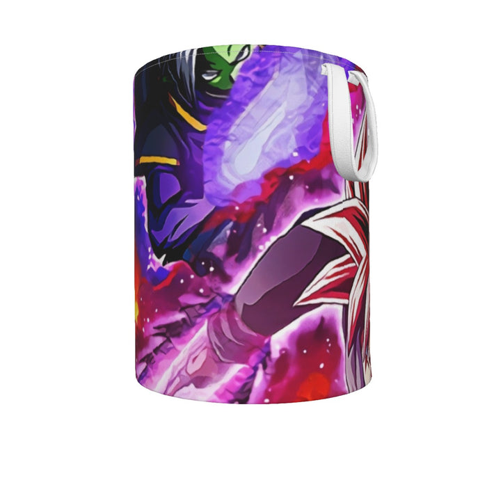 DBZ Goku Black Zamasu Super Saiyan Rose Dope Vibe Laundry Basket