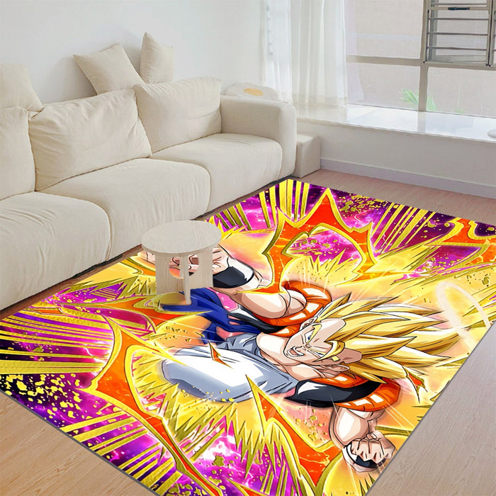 Dragon Ball Super Gogeta Outshining Darkness Cool Rug