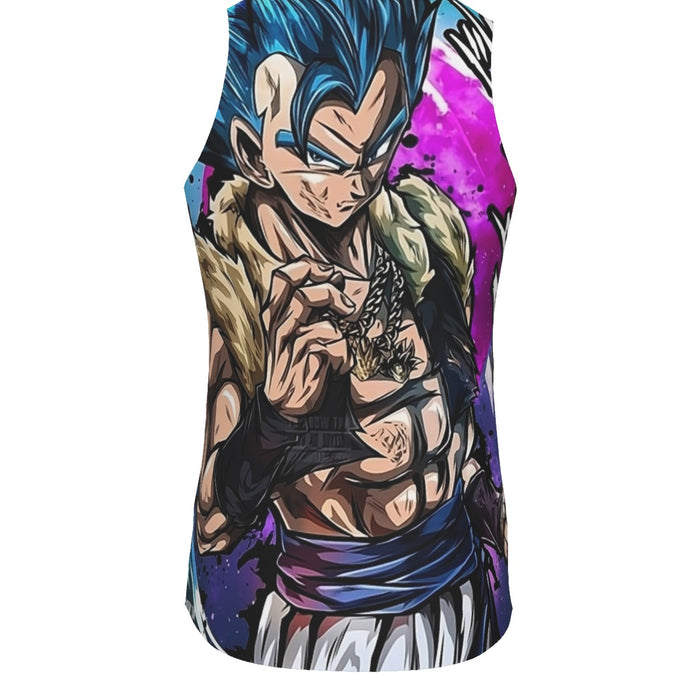 Super Saiyan Blue Gogeta Tank Top