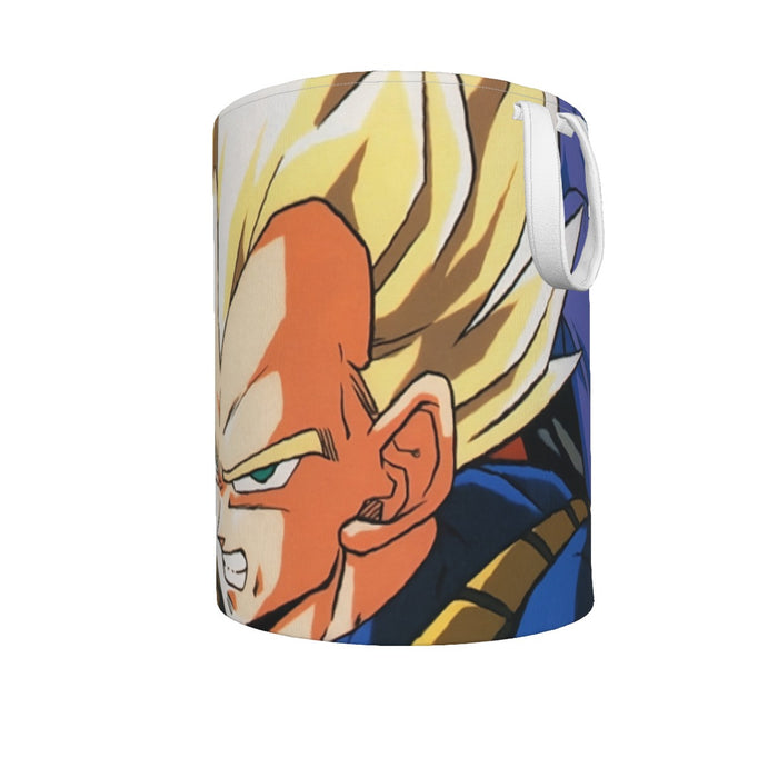 Dragon Ball Goku Vegeta Trunks Super Saiyan Power Heroes Cool Trending Design Laundry Basket