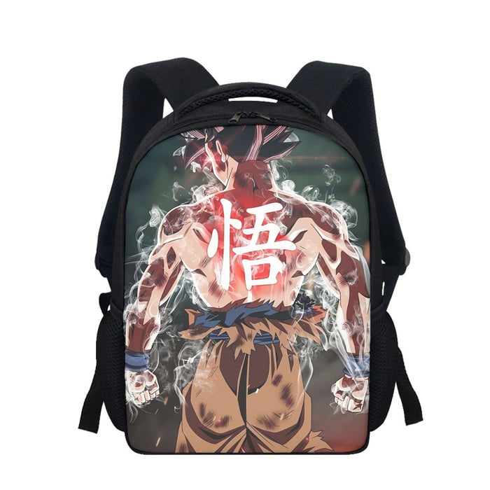 Dragon Ball Goku Ultra Instinct Epic Symbol Casual Backpack