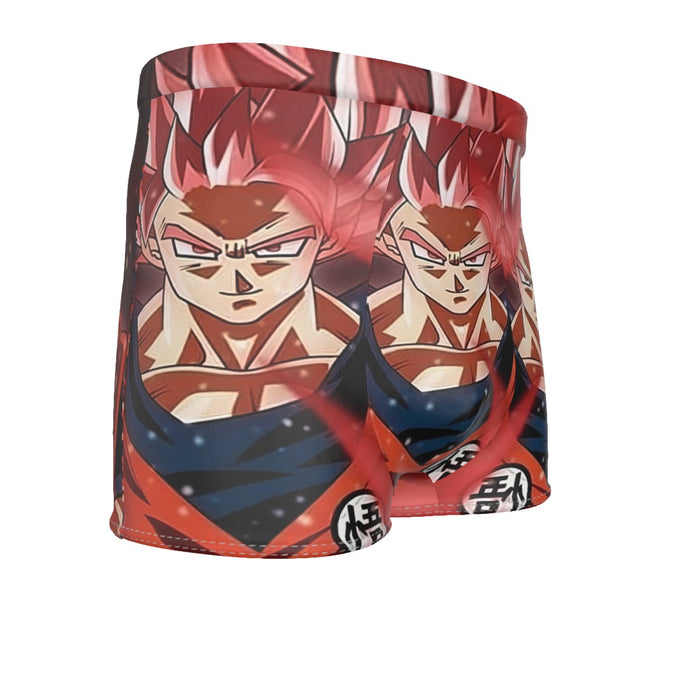 Dragon Ball Son Goku Super Saiyan Rose Portrait Cool Men's Boxer Briefs