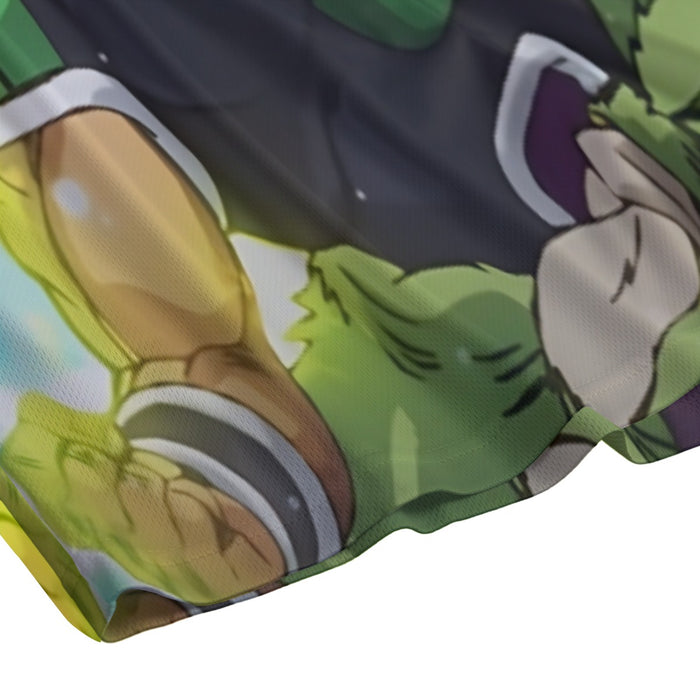 Dragon Ball Z Broly Wearing His Control Mechanism Mesh Shorts