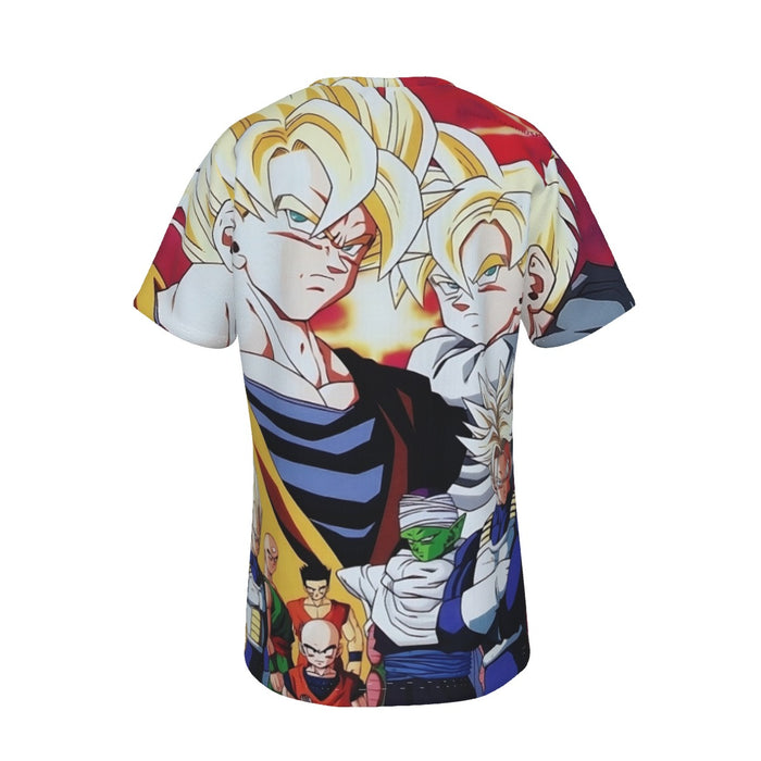 Dragon Ball Z Angry Super Saiyan Fighters T-Shirt