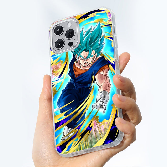 Dragon Ball Super Vegito Ultra Instinct Cool Colorful Iphone 14 Case