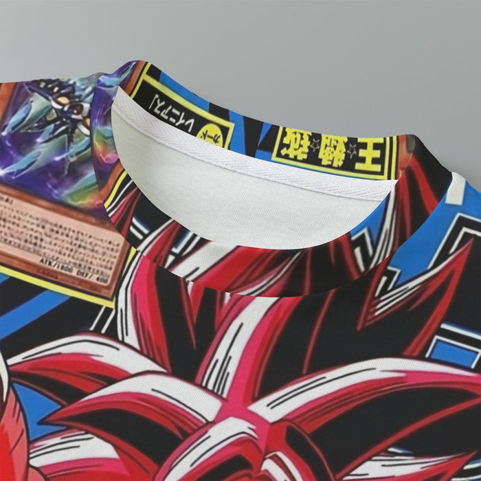 Japan Magazine Full Cover Gogeta Heroe SSJ4 Stylish 3D Kids T-Shirt