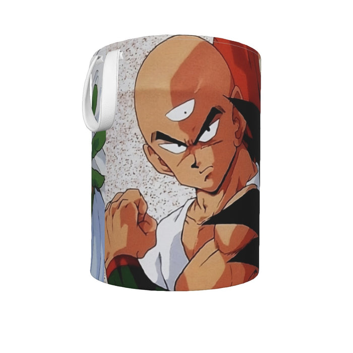 Dragon Ball Goku Piccolo Krillin Heroes Group Awesome Design Laundry Basket