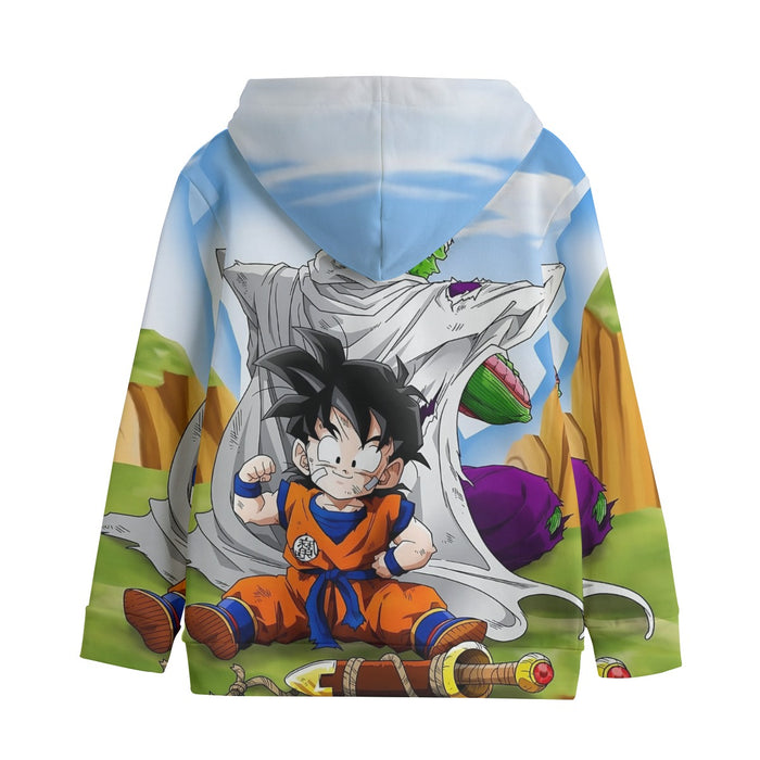 Dragon Ball Amazing Master Piccolo Train Strong Kid Gohan Kids' Hoodie