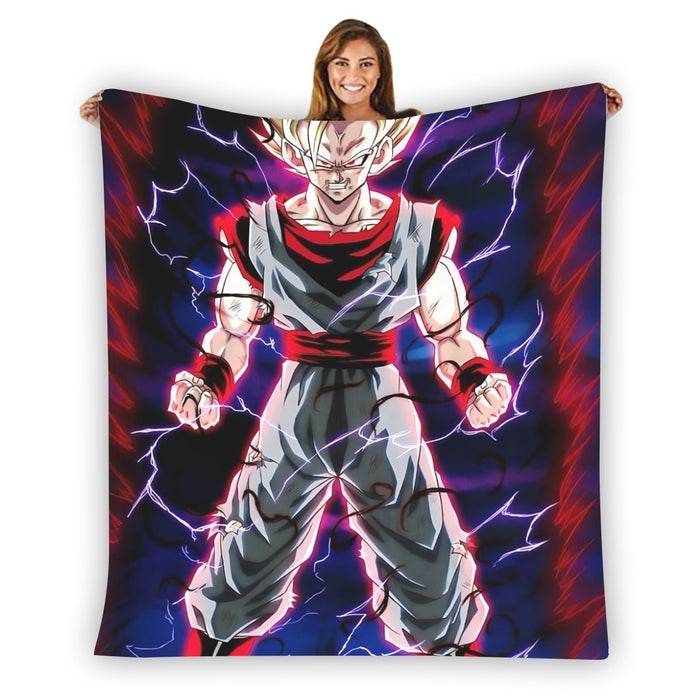 Dragon Ball Z Super Saiyan Prince Vegeta Blanket
