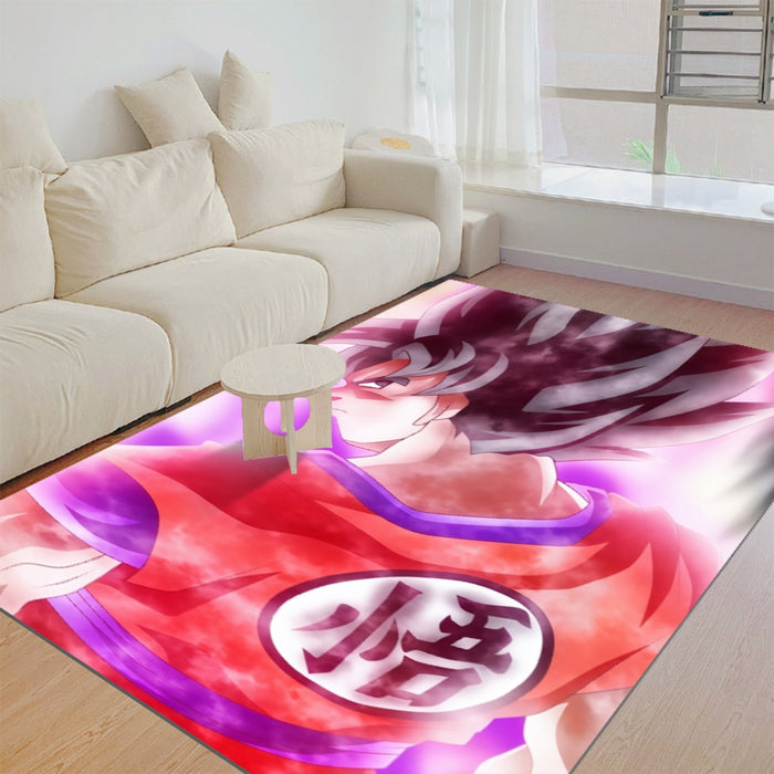 Dragon Ball Angry Son Goku Unique Style Full Print Rug