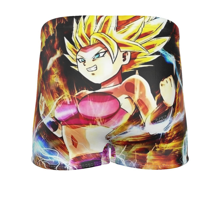 Dragon Ball Super Caulifla Super Saiyan 2 Epic Casual Men's Boxer Briefs