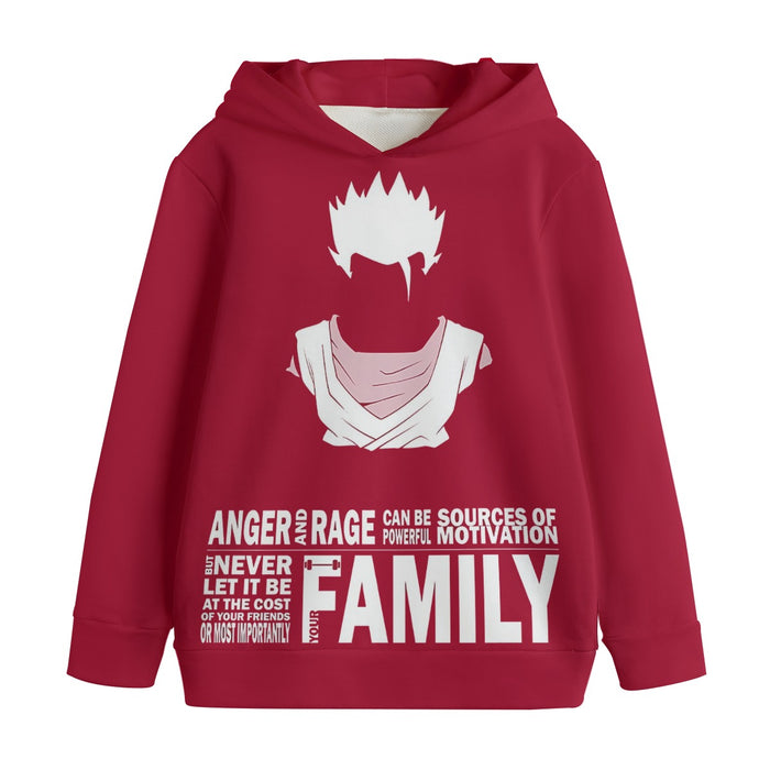 Dragon Ball Z  Gohan Family Slogan Kids' Hoodie