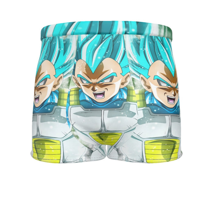 Dragon Ball Super Blue Vegeta Super Saiyan God Cool  Men's Boxer Briefs