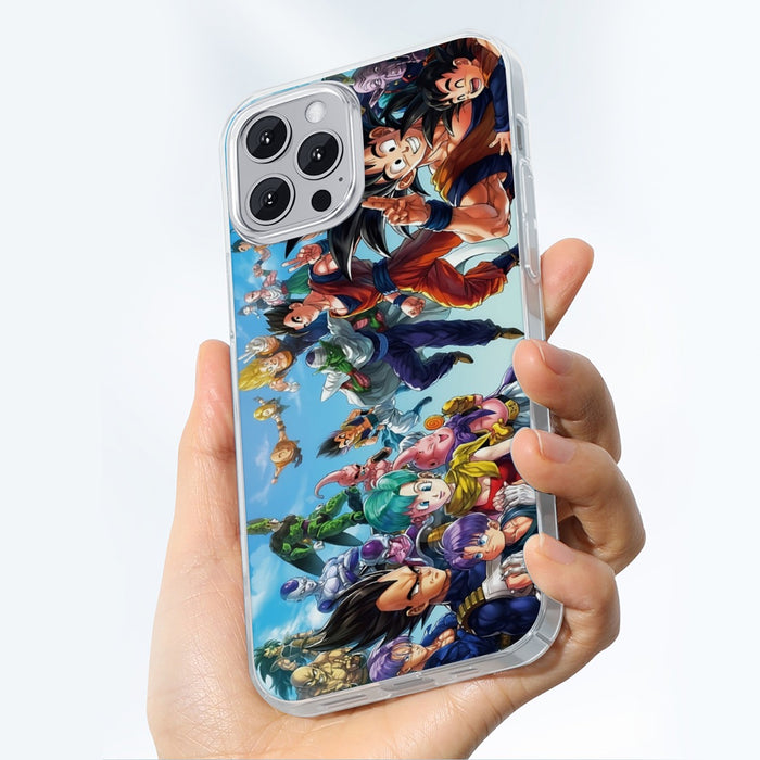 Dragon Ball Z Characters iPhone 13 Case