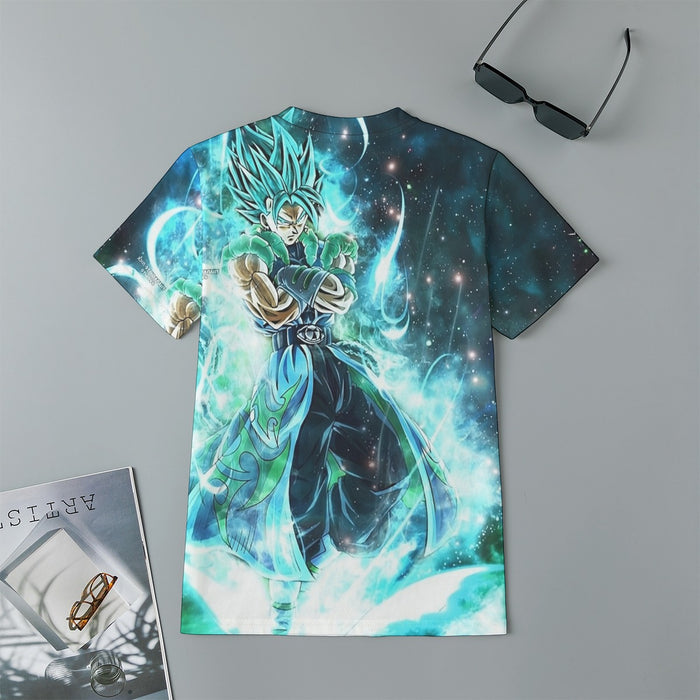 Dragon Ball Gogito 2 Blue Super Saiyan Kaioken Cool Kids T-Shirt