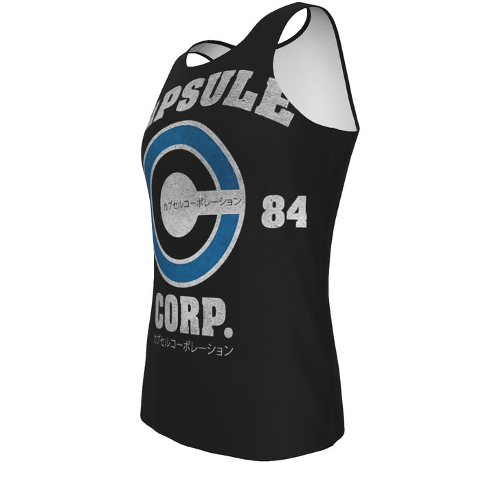 Capsule Corp Baseball Tank Top