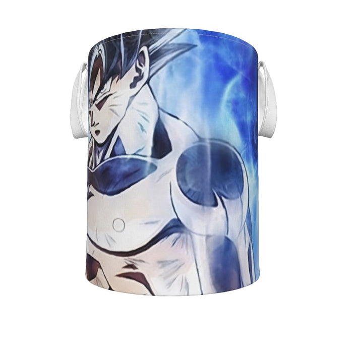 Dragon Ball Super Goku Ultra Instinct Blue Cool Casual Laundry Basket