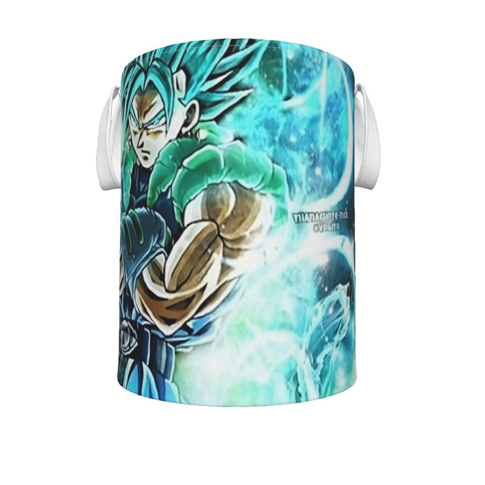 Dragon Ball Gogito 2 Blue Super Saiyan Kaioken Cool Laundry Basket