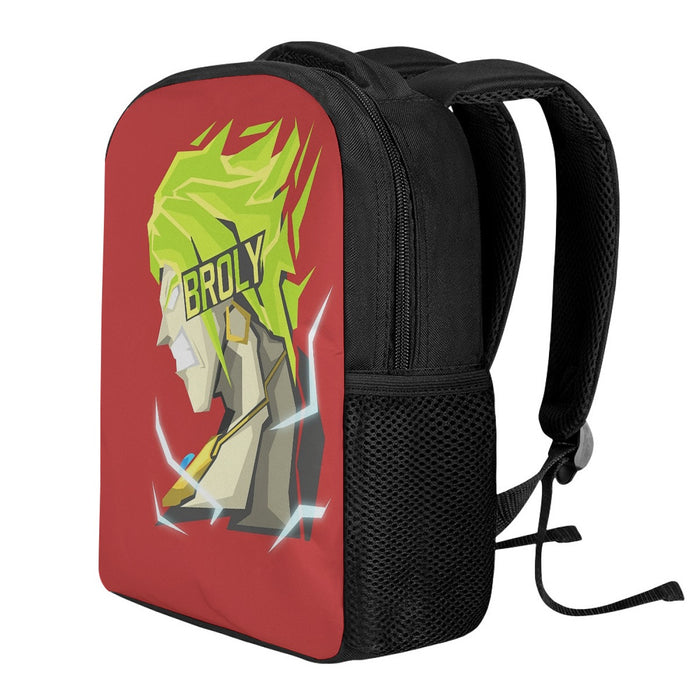 Dragon Ball Super Cool Legendary Broly Cool Vector Art Backpack