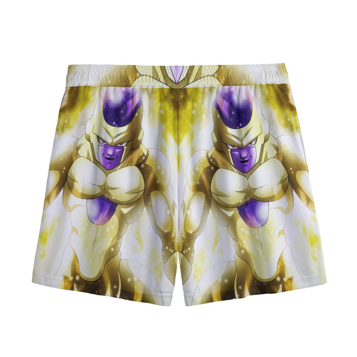 Dragon Ball Super Frieza True Golden Cool Streetwear Mesh Shorts