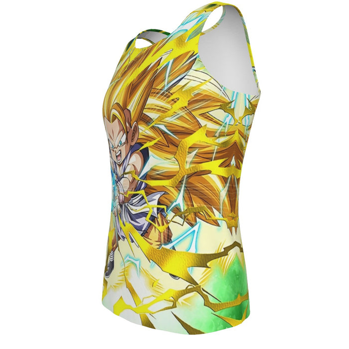 Dragon Ball Kid Goku SSJ3 Kamehameha Tank Top