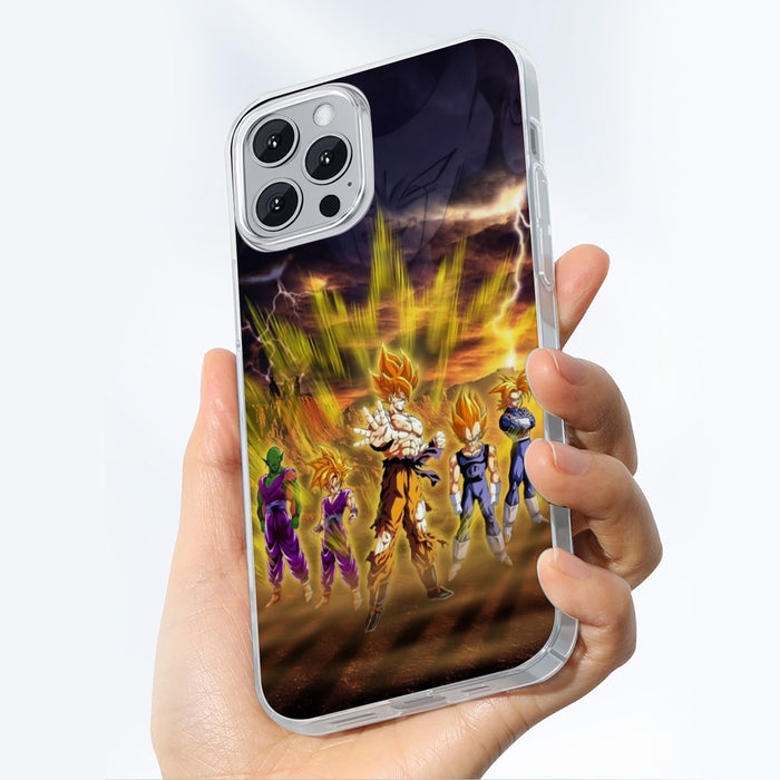 Piccolo Goku And Vegeta Dragon Ball Z iPhone 13 Case