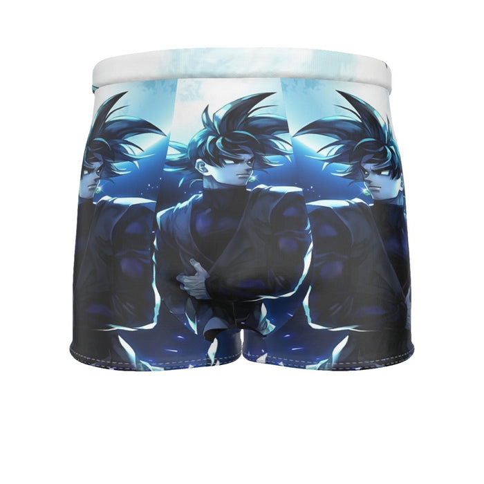 Dragon Ball Super Goku Black Cool Night Blue Sea Men's Boxer Briefs