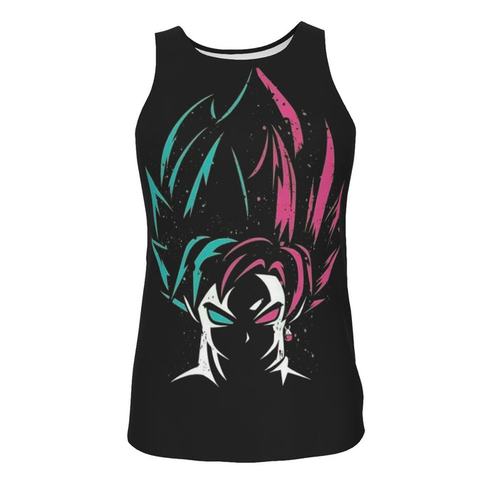 DBZ Goku Super Saiyan God Blue Rose SSGSS Dope Design Tank Top