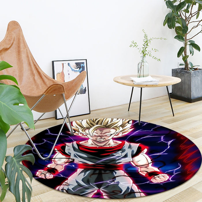 Dragon Ball Z  Super Saiyan Prince Vegeta Round Mat