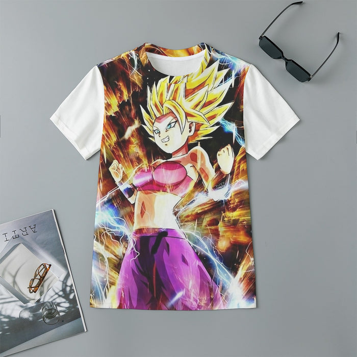 Dragon Ball Super Caulifla Super Saiyan 2 Epic Casual Kids T-Shirt