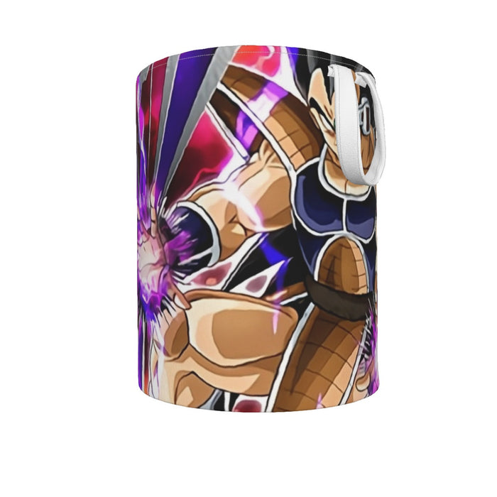 Dragon Ball Z Vibrant Saiyan Raditz Radiant Light Laundry Basket