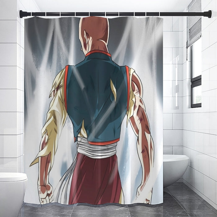 Dragon Ball Tien Shinhan Ultra Instinct Epic Streetwear Shower Curtain