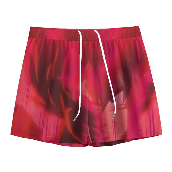 Dragon Ball Super Goku Red Kaioken Super Saiyan Epic Mesh Shorts