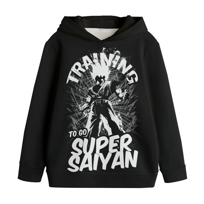 Dragon Ball Z Goku Training To Go Super Saiyan Epic Kids' Hoodie