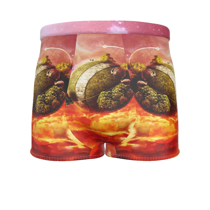 Dragon Ball Z Great King Kai Planet Cool Orange Men's Boxer Briefs