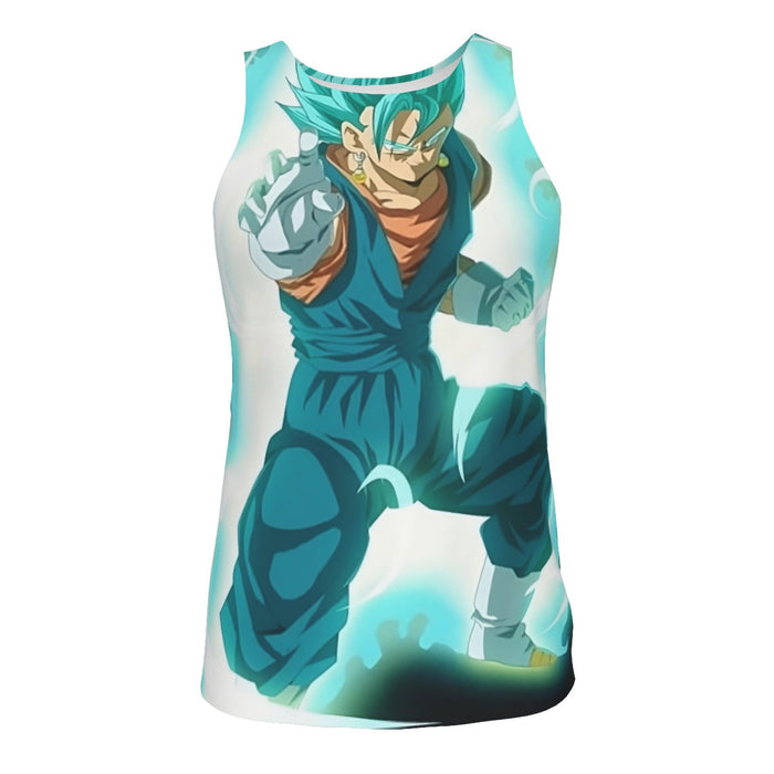 Dragon Ball Vegito Potara Fusion Dope 3D Full Print Tank Top