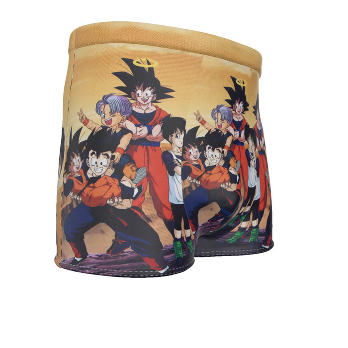 Dragon Ball Son Goku Happy Family Men's Boxer Briefs