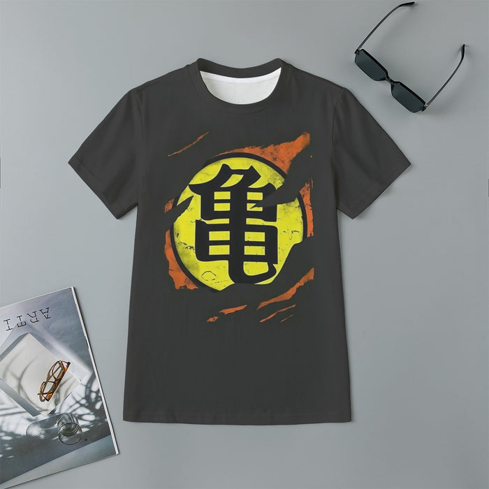 Dragon Ball Master Roshi Symbol Kanji Japanese Cool Design Kids T-Shirt