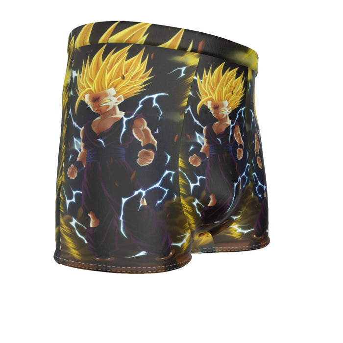 Gohan Super Saiyan 2 Men's Boxer Briefs