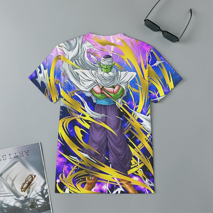 Dragon Ball Angry Piccolo Waiting Fight Aura Yellow Fashion Kids T-Shirt