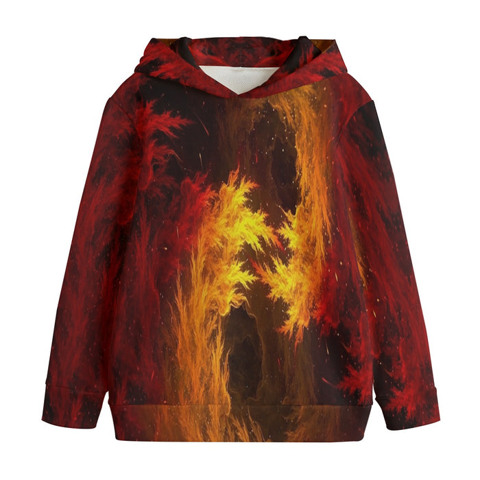 Dragon Ball Z Super Saiyan Orange Aura Dope Streetwear Kids' Hoodie