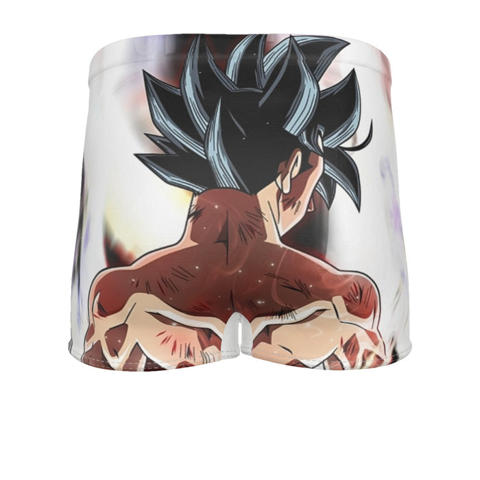 Dragon Ball Goku Damaged Battle Muscular Powerful Aura Men's Boxer Briefs