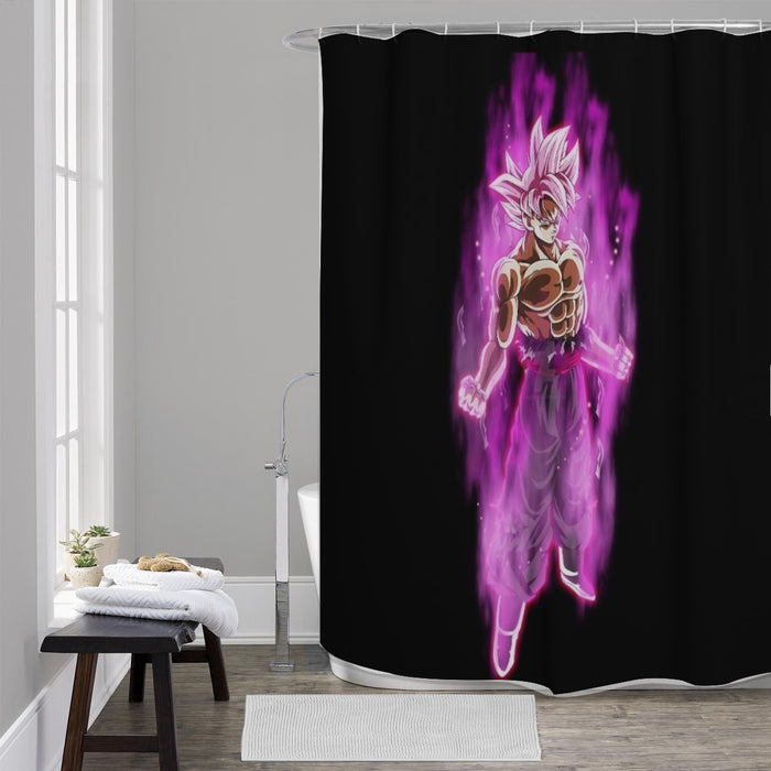 Awesome Goku Black Dragon Ball Z Kids Shower Curtain