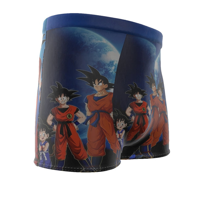 Dragon Ball Z Cool Goku Super Saiyan Transformation Men's Boxer Briefs