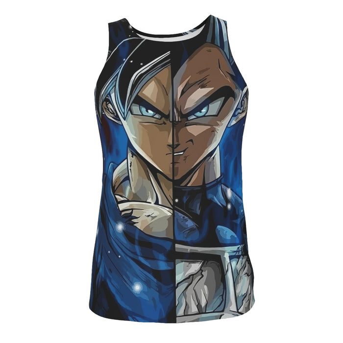 Dragon Ball Z Shirt  SSJ Goku x SSJ Vegeta Fusion Tank Top